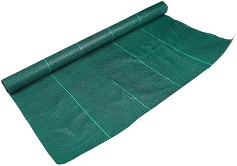 Premium Weed Control Fabric - Landscape Weed Barrier Membrane Durable Woven Ground Cover Cloth for Gardens 4x100ft Heavy-Duty Weed Prevention Solution