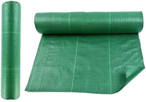 Weed Control Fabric - Heavy Duty Weed Barrier Membrane for Landscaping Garden Ground Cover 0.91x15m (3x50ft) - Durable UV Resistant Eco-Friendly Weed Prevention