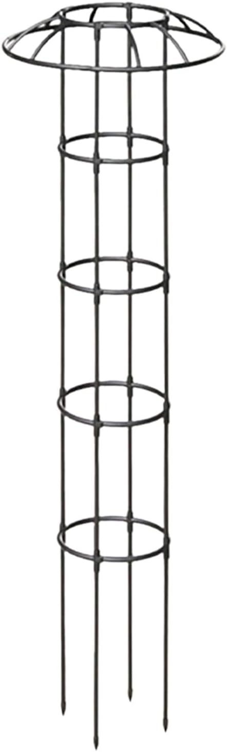 Umbrella TrellisDecorative Vertical Rustproof Stable Climbing Plants Support | Flower Mushroom Top Trellis | for Vine Rose Clematis Vegetable Dragon Fruit Cucumber Hydrangeas Jasmine