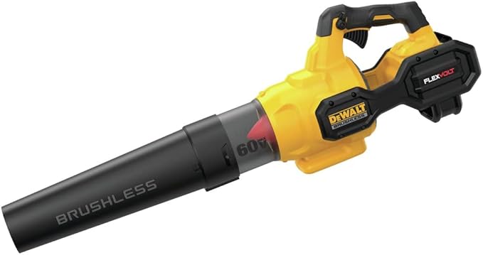 DEWALT FLEXVOLT 60V MAX* Blower &amp Chainsaw Combo Kit Brushless 3-Ah Battery (DCBL772X1 &amp DCCS670B)