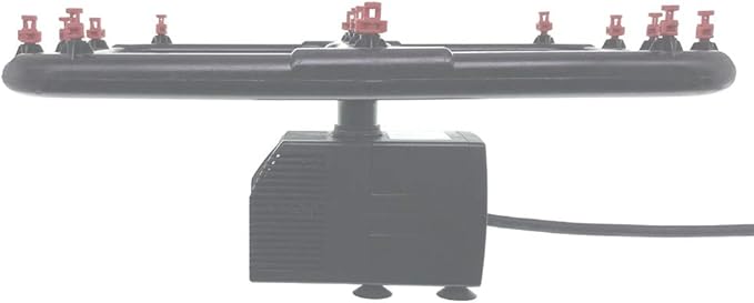 Clone Machine Spray Nozzle Manifold Replacement with Extra 15 x 360 Degree Spray Nozzles for Cloning Machine 96 Site and 140 Site or DIY Aeroponic Cloners