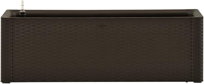 Garden Raised Bed Large Outdoor Planter Box for Flowers Vegetables Plants – Self Watering Bed Weather Resistant for Gardening Indoor and Outdoor Use Mocha