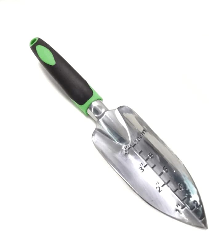 Garden Tools Set - with Storage Organizer Ergonomic Hand Digging Weeder Rake Shovel Trowel -Gift for Women and Men (Color : Beige)