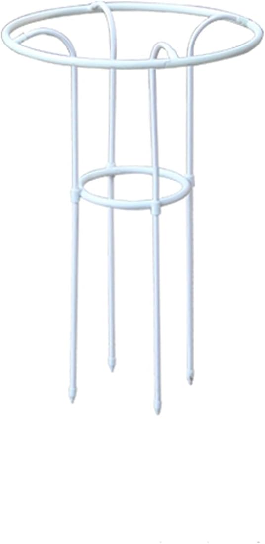 Umbrella Obelisk Garden Trellis Garden Trellis for Climbing Plants Outdoor Tall Plant Support for Climbing Vines and Flowers StandsWhite48 * 70 cm/18.8 * 27.5 in