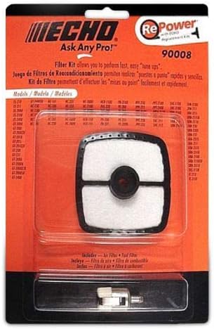 Echo 90008 Genuine Filter Kit Trimmer Blower GT-200 SRM-210 ES-2000 ES-2100