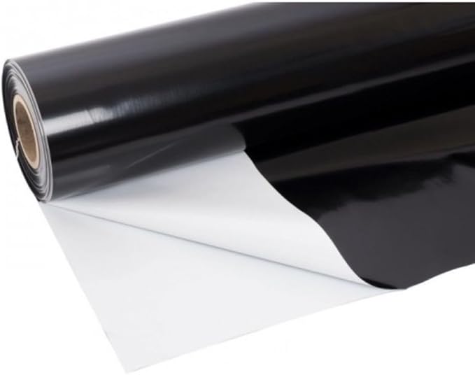 Farm Plastic Supply Dura-Smooth Hydroponics Plastic Liner 20 mil Black/White - Hydroponic Growing Kit Hydroponic Liner Hydroponics Hydroponic Growing Pond Liner Durasmooth (6' x 25')