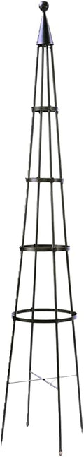 Achla Designs OBL-02A Garden Obelisk 85 H Trellis Graphite
