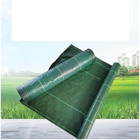 Weed Control Membrane - Heavy-Duty Woven Landscape Fabric Garden Ground Cover Weed Barrier Cloth (4x100ft) for Effective Weed Prevention and Soil Protection
