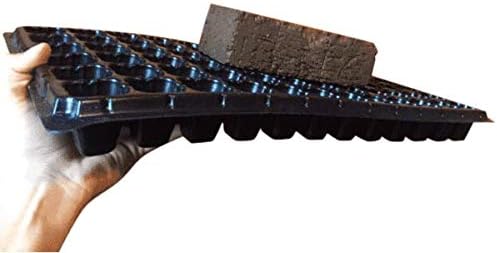 Bootstrap Farmer 50 Cell Seed Starting Trays Extra Strength 5 Pack Seedling Tray 1020 Inserts