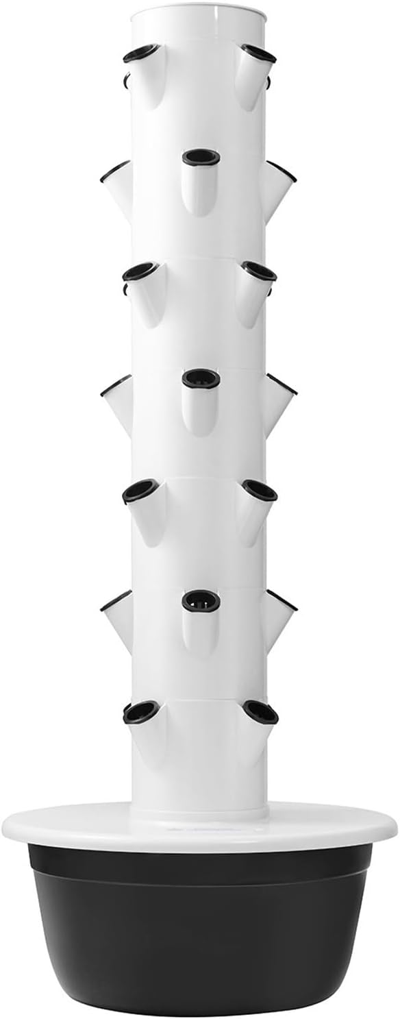 Aeroponic Tower Aeroponic Tower Garden System Hydroponics Growing System Kit Green and Healthy Save Water and Energy Suitable for Hydroponic Gardening Enthusiastsblack-7-Layers