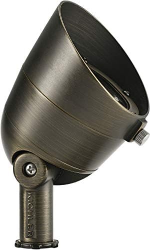 Kichler 16158CBR27 Transitional LED Landscape Accent from Landscape LED Collection in Brass Finish 3.50 inches