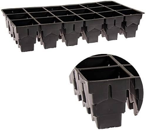 Rootmaker Propagation Trays Case of 25 Trays - 18 Cells Per Tray (4 Inch Depth)