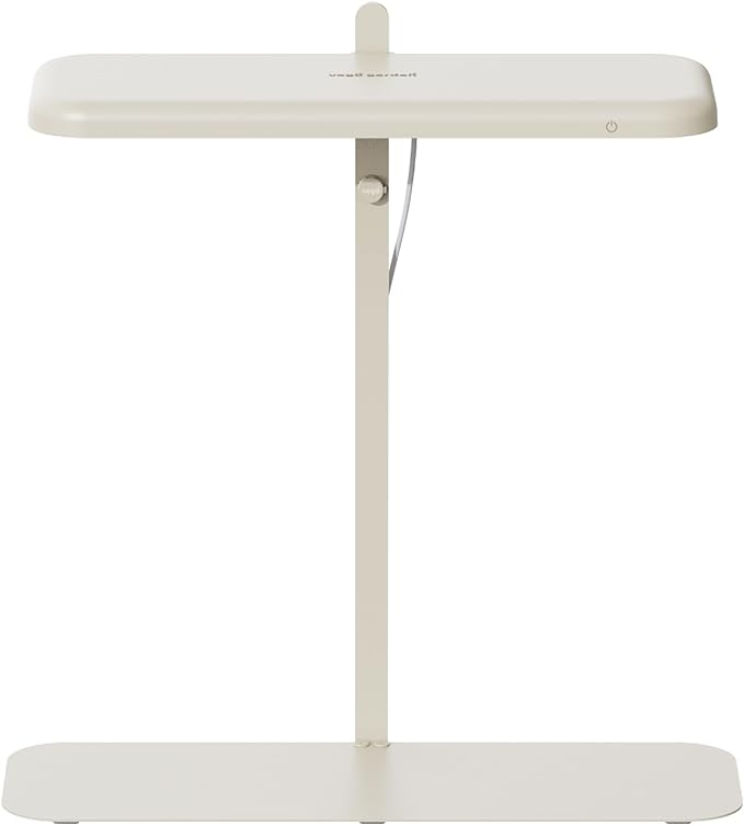 Vego garden Starter Grow Lights Stand for Indoor Plants Full-Spectrum White Light LED Grow Light with Customized Adjustable Height for Microgreens