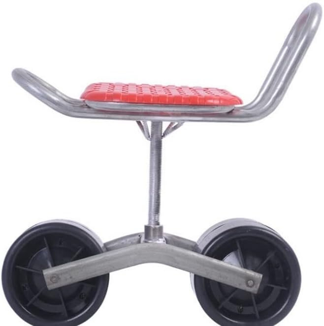 JSEIAJB Lazy Stool Planting Artifact Farm Work Stool Agricultural Lazy car Pulley Picking Small Mobile and 360 Degrees