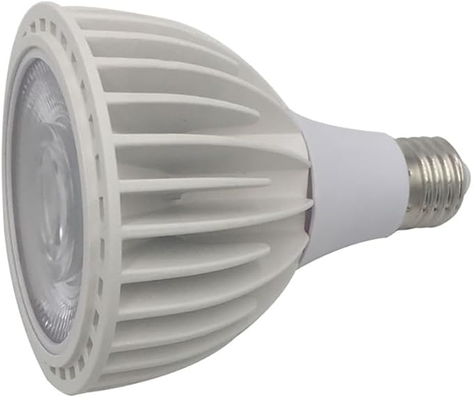 LED PAR30 Grow Light Bulb 30W E27 6000K LED Plant Light BulbCOB Lamp Bead LED Grow Lights for Indoor Plants Full Spectrum Energy Saving Grow Lamp for Seeding Growing