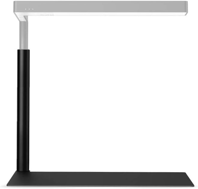 ONF Extension Stand Holder for Flat Nano or Flat Nano Plus Aquarium LED Light Fish Tank Plant Lamp Adjustable Tank Mount Extendable Bracket Fixture Kit (not Including The lamp) (Black)