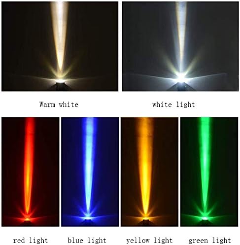 Sconces Wall Light Creative 10w Spotlight LED Outdoor Waterproof IP65 Long-Range Beam Light Outdoor Exterior Wall Spotlight Long Shot Beam Light Projection Light Wash Column (White