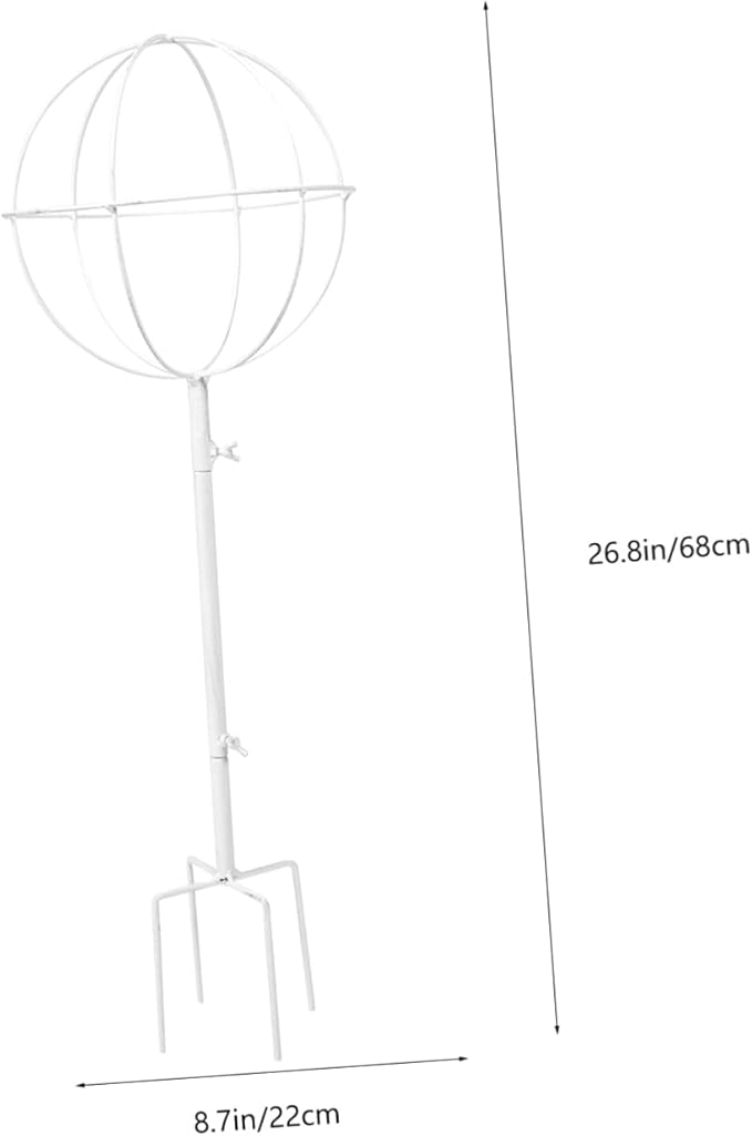Garden Trellis for Vegetables Plant Support Sticks Iron Plant Trellis for Houseplants