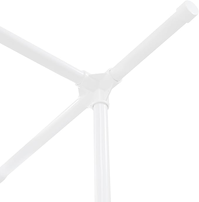Garden Arch Trellis for Climbing Plants 90.5 Inch Tall Grape Vine TrellisPlant Support RackFruits Vegetable Beans Cucumber for Raised Bed (White)