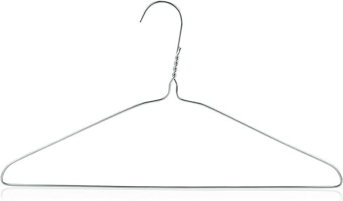 SPECILITE Wire Hangers 1 Pack Chrome