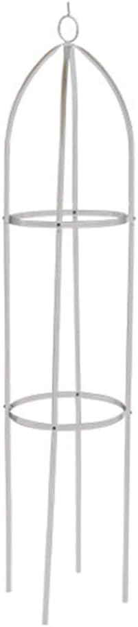 Garden Trellis for Climbing Plants Tower Obelisk Garden TrellisEuropean Iron Flower StandTall Plant Support Vine Supports Plant TowerOutdoor Flower Garden Support Rack (Medium