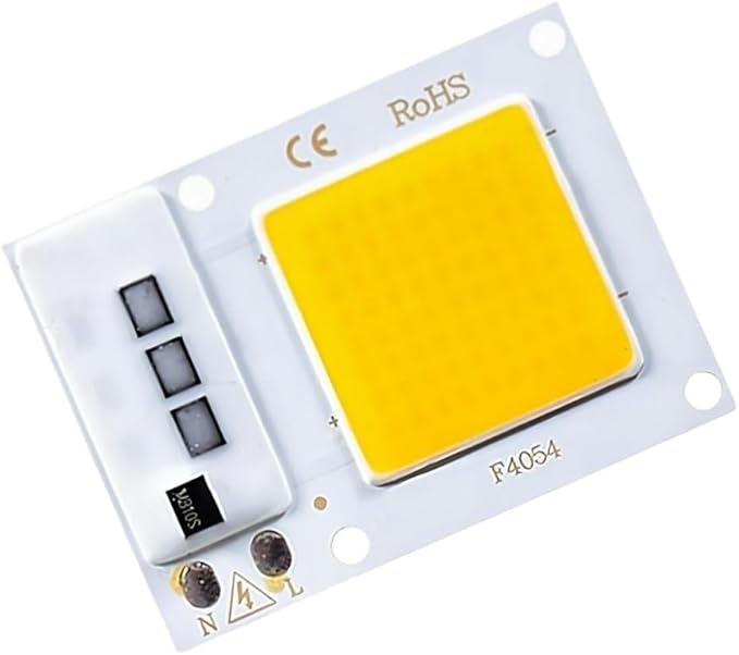 5pcs LED COB Chip 10W 20W 30W AC 220V 110V Smart IC Without Driver LED Lamp Beads for Floodlight Spotlight DIY Matrix Lighting(Warm White110V-30W)