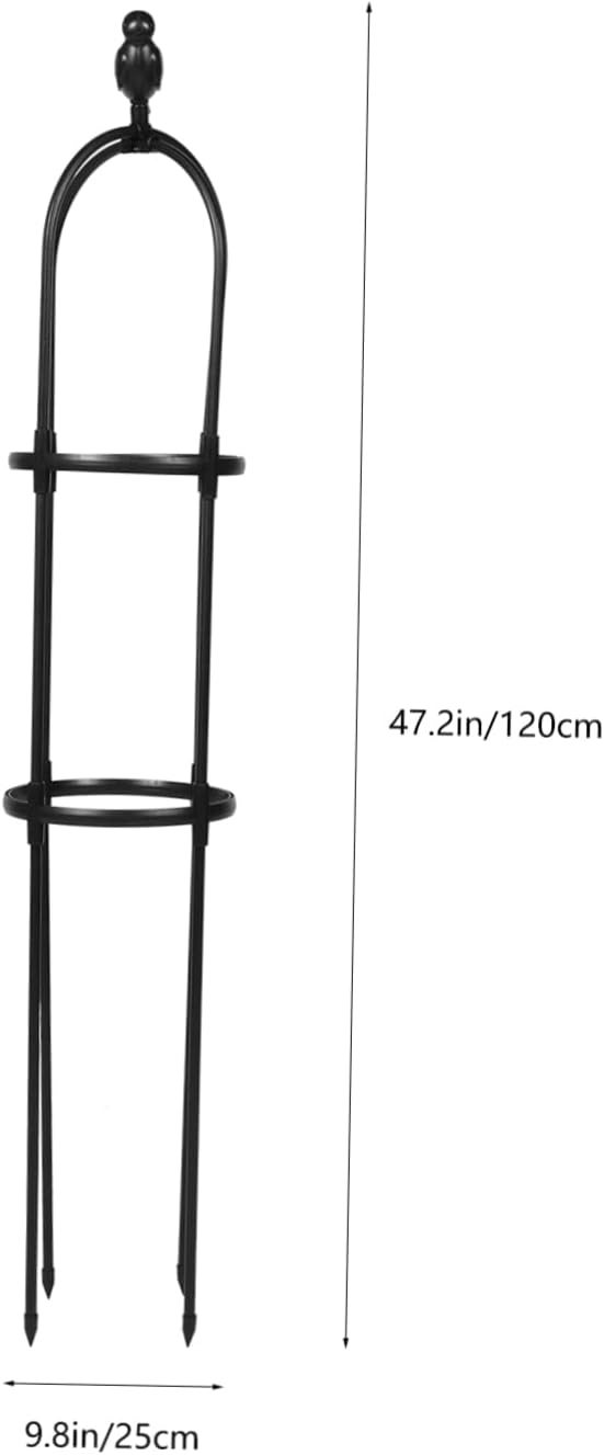 BESPORTBLE Elegant Plant Stakes for Climbing Vines Garden Trellis Strong Support for Potted Plants