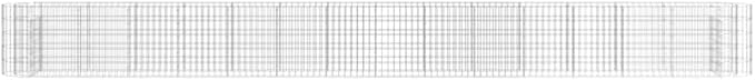 Gabion Raised Bed Planter Basket Pot Wall Outdoor Garden Lawn Patio Border Gardening Flower PlantGabion Cages Basket 212.6x19.7x19.7