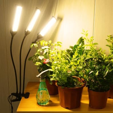 LED Grow Lights for Indoor Plants [ ] Full Spectrum Grow Light 8 in1 Auto On/Off Timing 4/8/12H Plant Lights for Indoor Growing