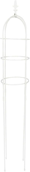 Tofficu Garden Climbing Plant Trellis Support Rack for Outdoor Vines and Flowers Metal Vine Climbing Holder 31cm Diameter X 1.6m Height Patio Plant Support Structure for Garden Supplies