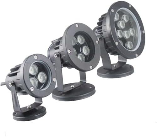 Outdoor Landscape Spotlights IP67 Waterproof Outdoor LED Spotlight - Spotlight Led Beam Light Long Distance Irradiation Narrow Beam Lamp AC 90-260V LED Outdoor Floodlig
