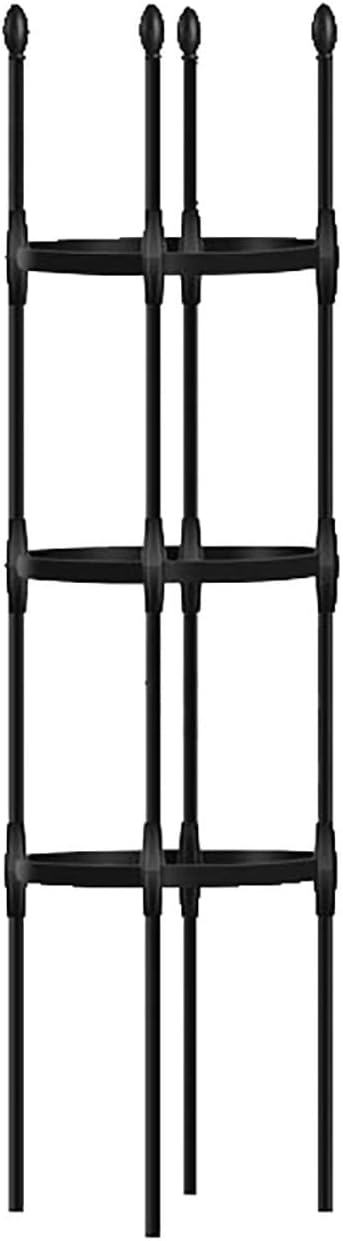 Garden Trellis Tomato Cages - 140CM170CM200CM TallGarden Obelisk Trellis Adjustable Metal TrellisPlant Support for Climbing Plants Flowers and Vegetables ( Size : 13.8/35cm Dia. x63/160cm H )