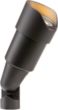 FX Luminaire LED Landscape Up Light 20W MR-16 Wide Flood 2700K ProAim Adjustable Uplight with Long Shroud Ceramic Socket Low Voltage Bronze Outdoor Light Luxor Compatible