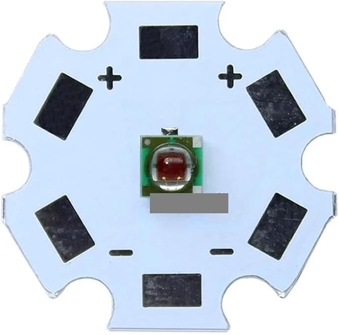 10PCS XPPEE R3 1-3W 3535 red LED Emitter Diode Red 620-625nm LED Plant Grow emitter with 8mm PCB Board