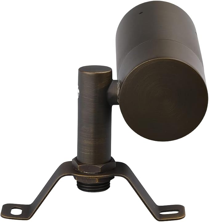 Landscape Lighting Outdoor Landscape DownlightsLow Voltage 12 AC/DC Tree Mount Down Light Wall Surface Lights Downward Lighting Antique Bronze Finish Brass Material