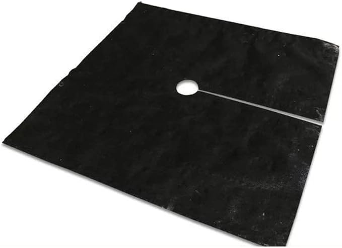 CHALKE Orchard Agricultural Weed Cover Durable Weeding Cloth Black Pe Gardening Mulch Cloth Mulch Special for Apple Peach Fruit Trees 10/50pcs (Color : 1.5x1.5m 10pcs)