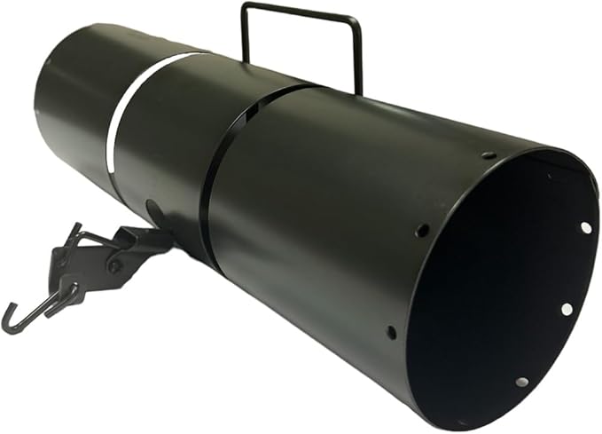 Tube Tunnel Squirrel Trap - 15 Long Double Torsion Spring Steel - Naturally Attracts Rodents - Rust Resistant Built-in Safety Latch