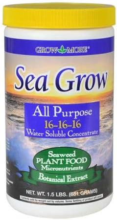 Grow More Sea Grow Plant 16-16-16 1.5lb