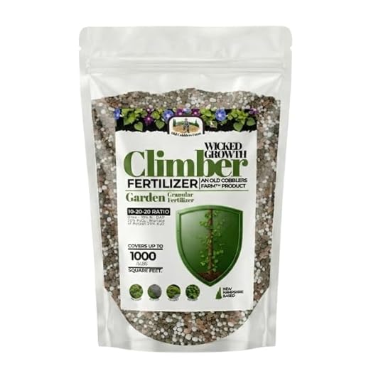 Old Cobblers Farm™ Wicked Growth Climbers &amp Vines Fertilizer – Helps Fast-Growing Vines and Climbers Reach New Heights with Colorful Blooms (5 lbs | 10 lbs | 15 lbs | 20 lbs) (20 lbs)