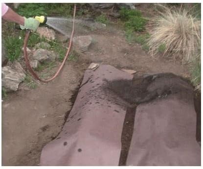Red Low pH Biodegradable Paper Weed Barrier (Width: 48 Length: 200')