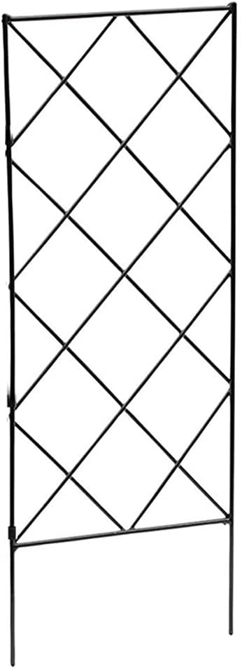 Wire Lattice Diamond Grid Climbing Trellis Garden Climbing Decorative Trellis Panels Fences Flower Support Frame Sturdy Plant Decor Home Gardening Supplies Climbing Frame