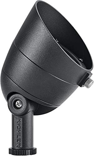Kichler 16154BKT27 Transitional Accent from Landscape LED Collection Finish 3.50 inches Textured Black