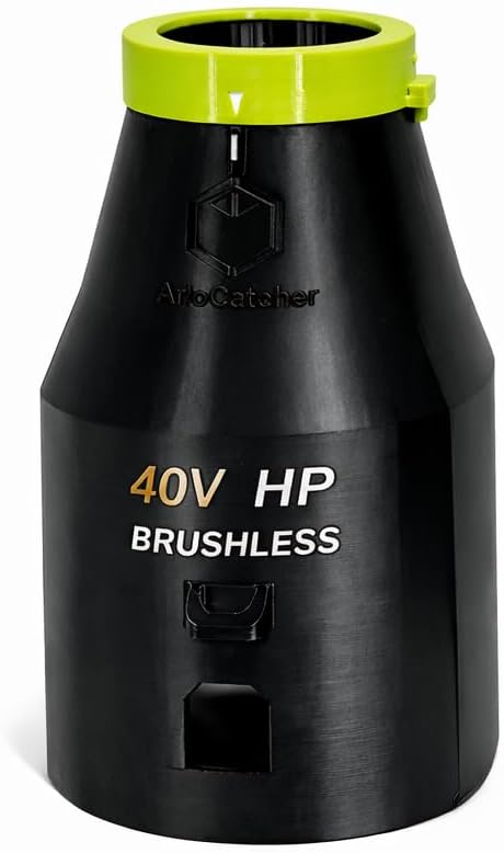 ArloCatcher Car Drying Nozzle Attachment for RYOBI 40V 800CFM RY40HPLB01 Leaf Blower Compatible with ArloCatcher 2-Story High Gutter Cleaning Kit