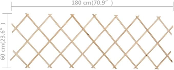 Trellis Fences 5 pcs FirwoodExtendable Instant Fence Expandable Garden Trellis Fence for Home Yard Garden Plant Climb Trellis Partition Decorative 70.9x23.6