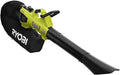 RYOBI 40-Volt Brushless 100 MPH 600 CFM Cordless Leaf Blower/Mulcher/Vacuum with Lawn and Leaf Bag (Tool Only- Battery and Charger NOT Included) Green RY404015BTL