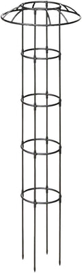 Garden TrellisVertical Rustproof Stable Vine Supports - Umbrella Trellis Tower Framefor Clematis Vegetable Dragon Fruit Cucumber Hydrangeas Jasmine Pothos