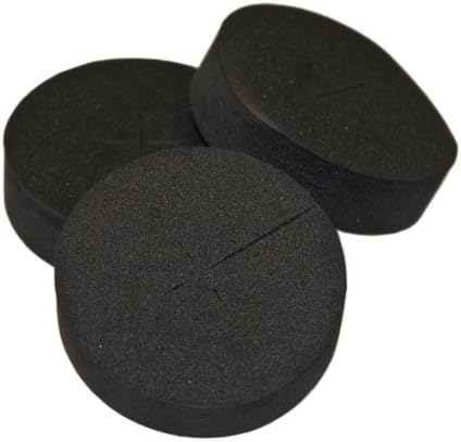 3.75” Neoprene Foam Inserts for Hydroponics Growing System Clone Machine Propagation Indoor Gardening 60 Pack Black