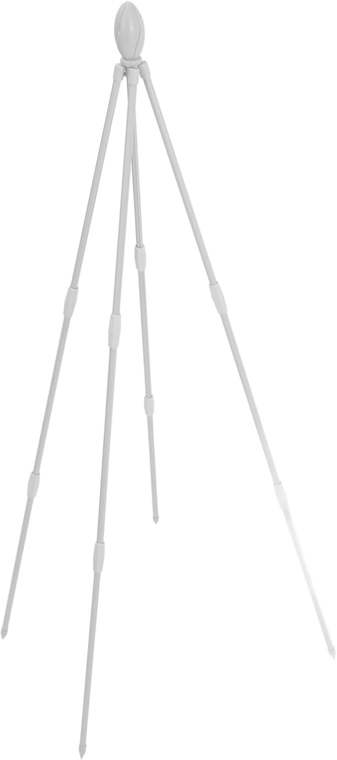 Garden Trellis for Climbing Plants White Plant Support Stand and Easy to Use for Outdoor Gardens and Patios for Wisteria Tomatoes and More