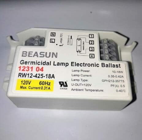 120V 18W Lamp Electronic Ballast Lamps Ballasts for Lamp Type GPH287T5 GPH303T5 GPH357T5 TUV16W RW12-425-18A