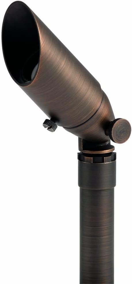 Kichler 15484CBR Transitional Accent Light in Brass Finish 5.00 inches